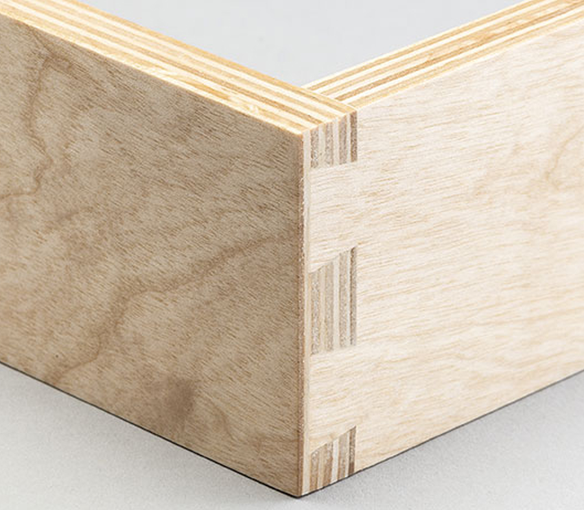 Plywood dovetail drawer
